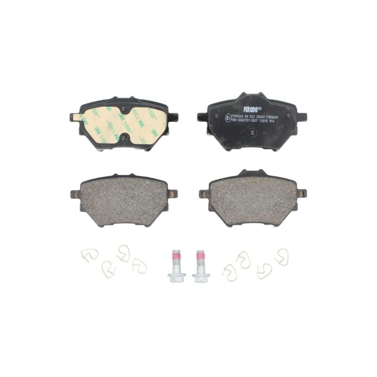 BOSCH 0986494716-ARKA FREN BALATASI 1.5 HDI/1.6 HDI RIFTER 19 > 1609000680//-6056